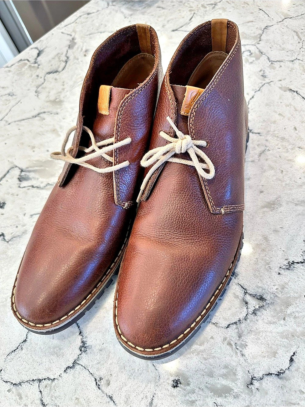 Cole Haan Grand.OS Leather Chukka Boots US 11.5 M